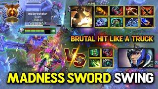 MADNESS SWORD SWING CARRY Sven Max 8Slotted Item Build Brutal Hit Like A Truck Vs. Late Game Luna