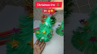 #crismistmas tree #viralshort #diy#papercrafts#craft#easypaperflower#handmade #youtubeshorts#foryou