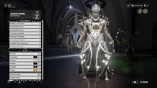 warframe OBERON PRIME 1st skin fashionframe with details