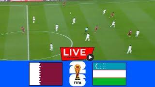 [JONLI] Qatar vs O'zbekiston | 2026 yilgi Jahon chempionati saralash bosqichi (OFK) | Bugun to'liq