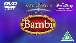 Opening to Bambi: Special Edition UK DVD (2005)