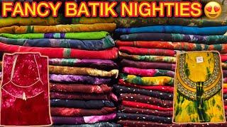 TITANIC BATIK COTTON NIGHTIES IN MADURAI  #nighties #nighty