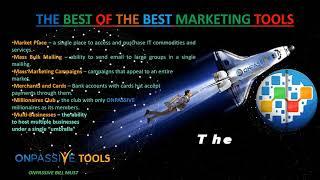 ONPASSIVE - THE BEST OF THE BEST MARKETING TOOLS - ONPASSIVE Bill Must