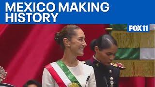 Claudia Sheinbaum Pardo sworn in as Mexico's first female President