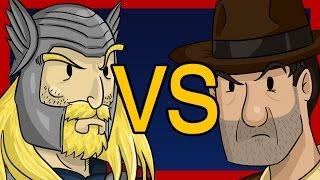 Thor VS Indiana Jones - the Rajesh & Howard song 