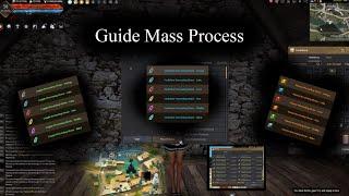 [PC] Black Desert Online (BDO) - Guide Mass Processing