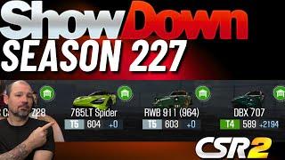 CSR2 Championship Showdown Fastest Cars Season 227