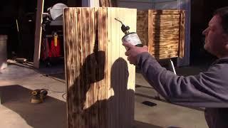 Burnt Wood Finish