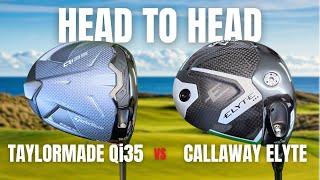 TaylorMade Qi35 vs Callaway Elyte [Driver Head To Head]