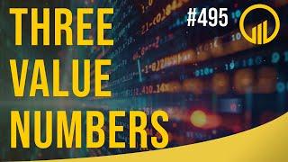 Three Value Numbers - Sales Influence Podcast - SIP 495