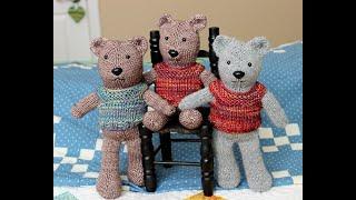 Knitting the Magic Loop Teddy