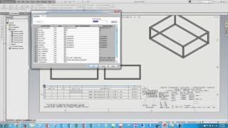 Solidworks Cut List Customization