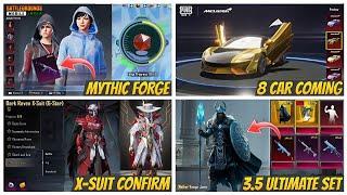 Next Mythic Forge | Next Supercar Confirm | A10 Royal Pass Rewards | Ultimate Set in 3.5 Update