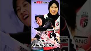 Spike Mega Red Sparks Liga Korea #volleyball #megatron #volleyballworld #volley #volleyballplayer