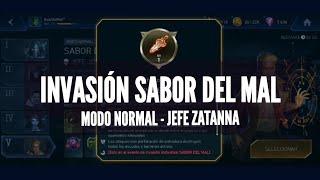 Invasión Sabor del Mal | Modo Normal Jefe Zatanna #injustice2mobile #español 2024