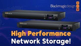 Blackmagic Cloud Store Max: Real Time Storage Video Monitoring!