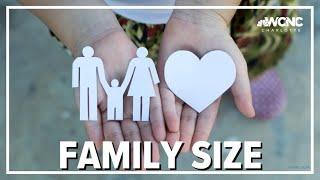 Family size is changing in the U.S.