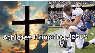 Christian Athletes honoring Jesus! Awesome motivation honoring God! Tebow, Curry, Durant and more!