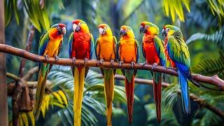 The Most Colorful Birds in the World ~ Great music restores the nervous system ~ Music for the soul