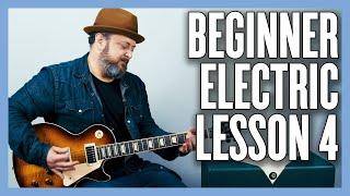 Beginner Electric Guitar Lesson 4 - Open Chords