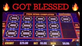  GOT BLESSED  HIGH STAKES LIGHTNING LINK SLOT MACHINE  POKIE WIND