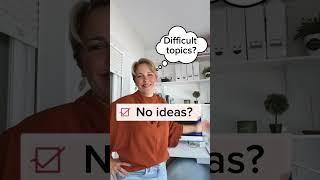 Don’t know what to say in your EOI Speaking exam? #eoi