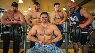 190kg Bankdrücken (mit 18 Jahren) Ostblock Boys Battle!