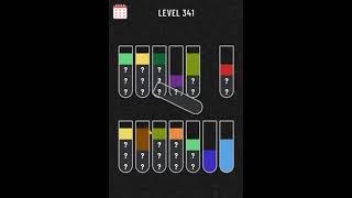 Water Sort Puzzle level 341 | Gameplay Mobile Games