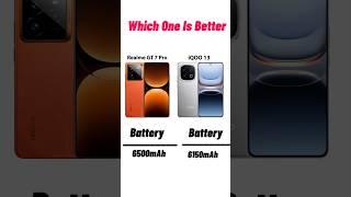 Realme GT 7 Pro Vs iQOO 13 Full Comparison