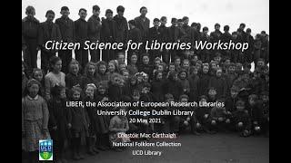 Citizen Science for libraries