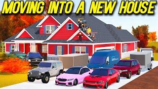 Roblox Roleplay - MOVING INTO A HUGE NEW HOUSE