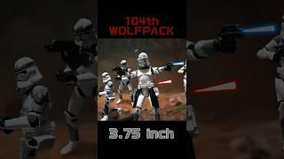 104th Wolf Pack 3.75inch #starwars #clonewars #clonetrooper #104thWolfPack #104th #wolfpack #375inch