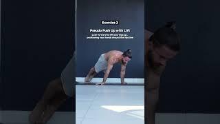 3 Exercises for Planche Push Up