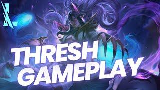 WILD RIFT THRESH SOLOQ GAMEPLAY - TOP 100 SEA SERVER