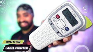 Label Printer for Students, Homes and Offices - Brother Label Printer PT-H105 REVIEW 