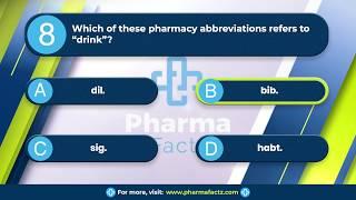 Pharmacy Abbreviations Quiz!