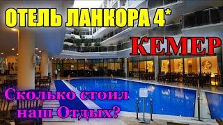 Еда в отеле ЛАНКОРА. Обед. КЕМЕР. Сколько стоил наш тур? Турецкое мороженое. Отдых в Турции