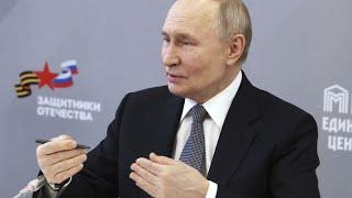 Putin reacts to Macron's 'Russia is a threat' statement by reminding him of events from the past