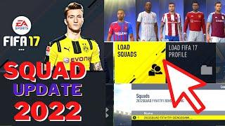 FIFA17 latest squad update 2022[FIFA 22 PLAYER RATINGS]