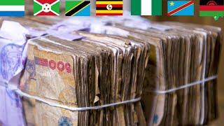 Top 10 African Countries With The Weakest Currencies