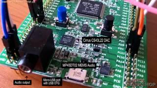 A brief tour of the stm32f4discovery ARM Cortex M4 board