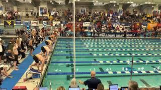 How Does a 1:29.63 200 Free Look This Smooth? (Luke Hobson 800 Fr Relay NCAAs)