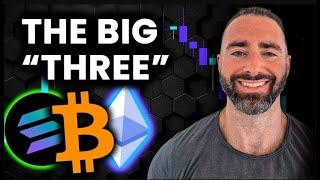 The Big 3: Bitcoin, Solana & Ethereum Weekly Price Analysis