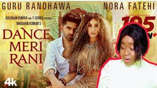 Reacting to/ DANCE MERI RANI: Guru Randhawa Ft Nora Fatehi | Tanishk,  Zahrah | Rashmi Virag, Bosco