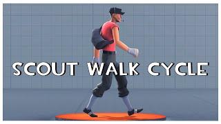 [SFM] Just Scout Walk Cycle