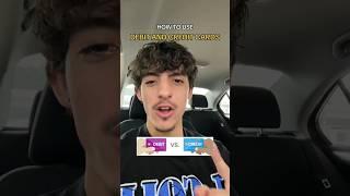 How to use a debit card and credit card #ajbaron #moneytipsforteens #adviceforteens #creditcardtips