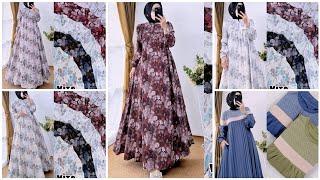 Model Gamis Terbaru 2024 Simple Elegan dan Modern