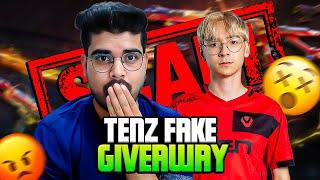 TenZ - Valorant Skins Giveaway Scam on Youtube 