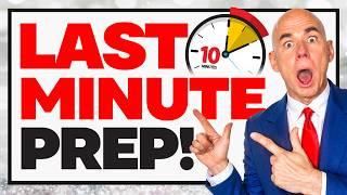 LAST-MINUTE INTERVIEW TIPS! (How to PREPARE for a JOB INTERVIEW!) INTERVIEW QUESTIONS & ANSWERS!