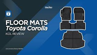 OEDRO Floor Mats & Cargo Mat Fit for Toyota Corolla 2025-2020